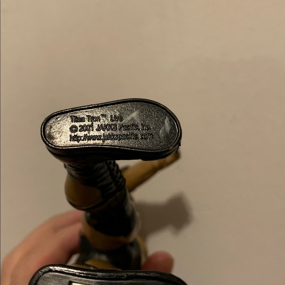 The Rock 2001 WWE Back Talking Slammers Jakks Pacific Figure - Picture 7 of 7